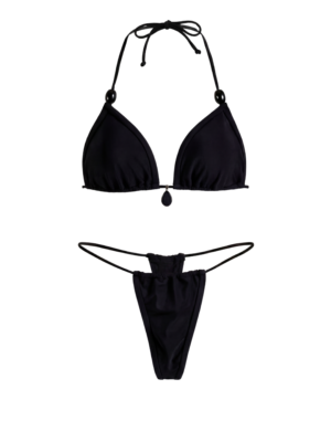 XEACH Black Bikini Swimwear