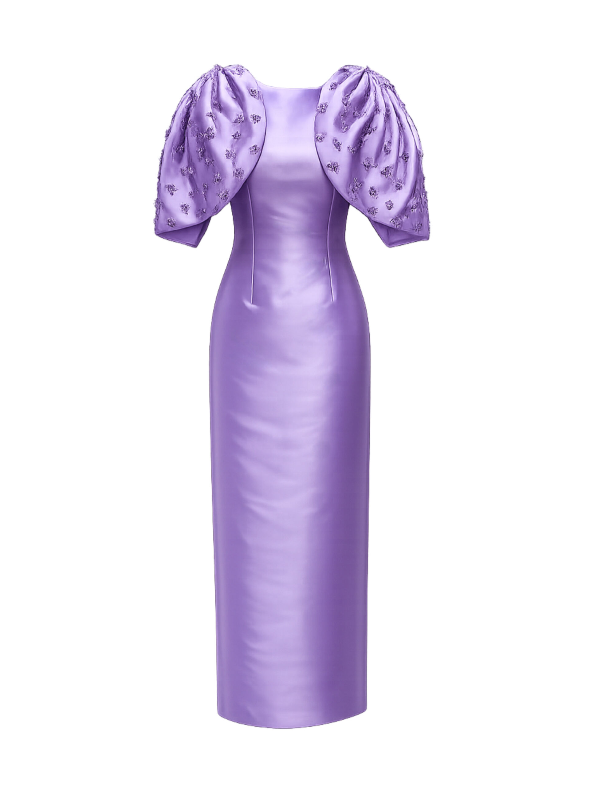 Silvas Dresses Purple Gown Dress