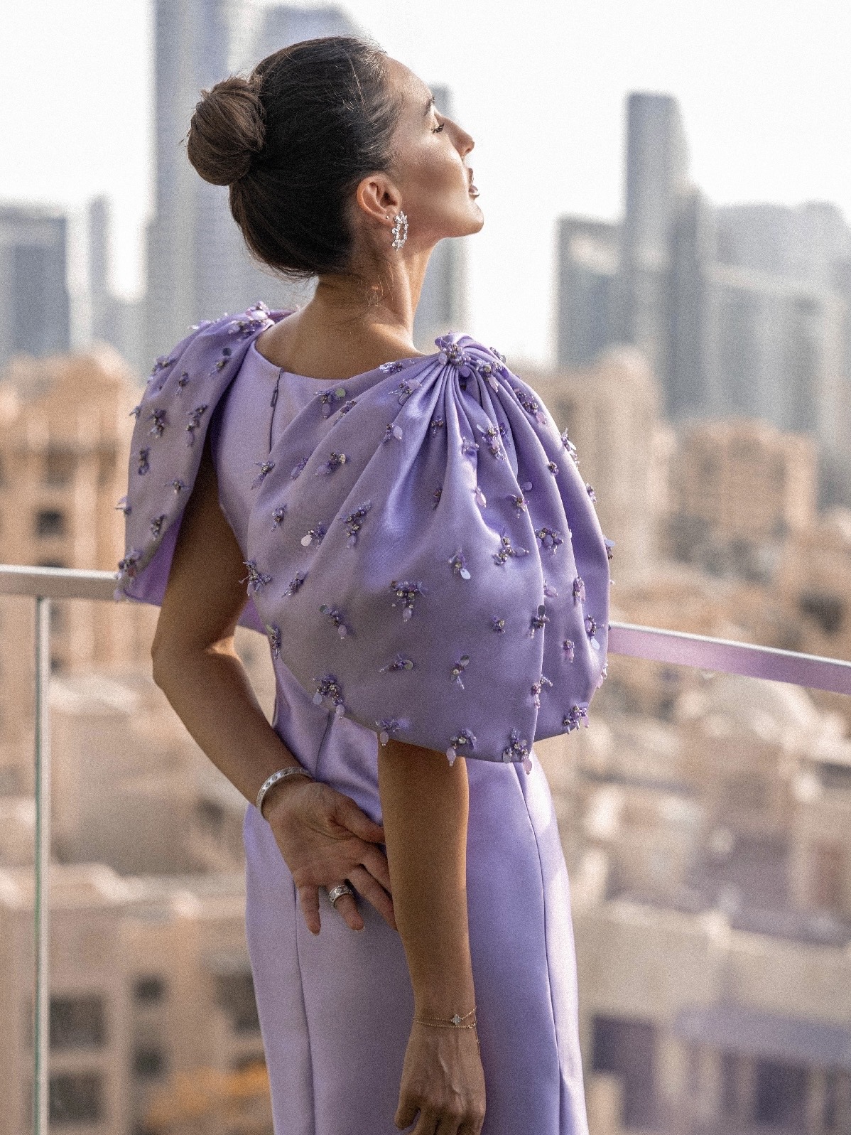 Silvas Dresses Purple Gown Dress - Image 8