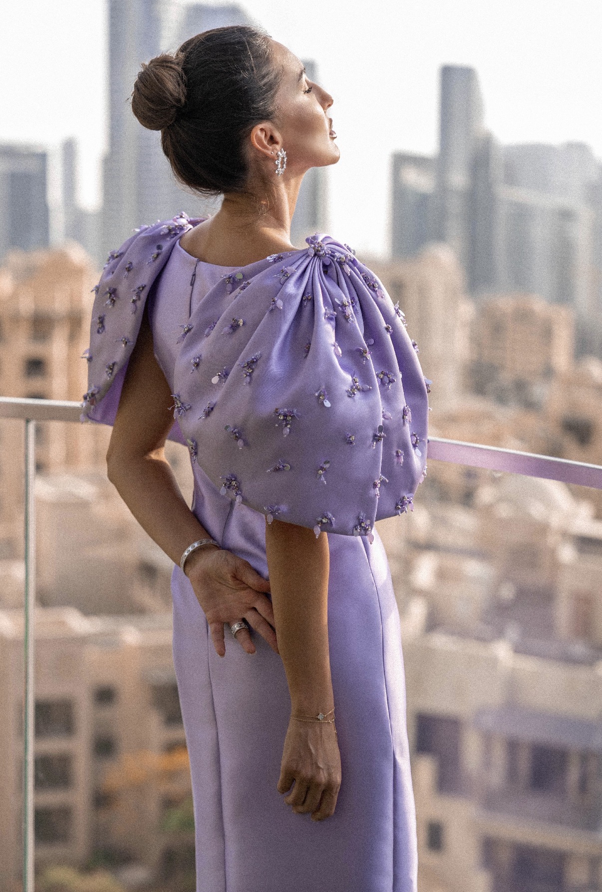 Silvas Dresses Purple Gown Dress - Image 4