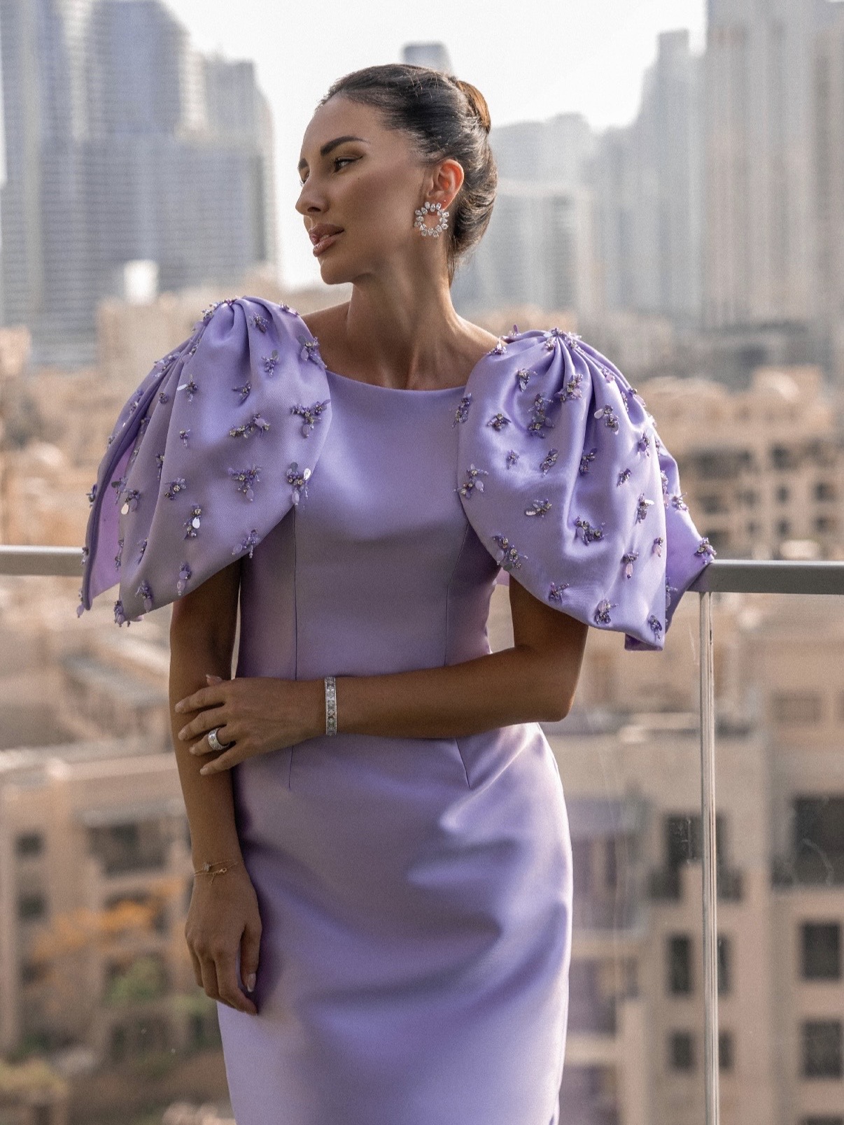 Silvas Dresses Purple Gown Dress - Image 11