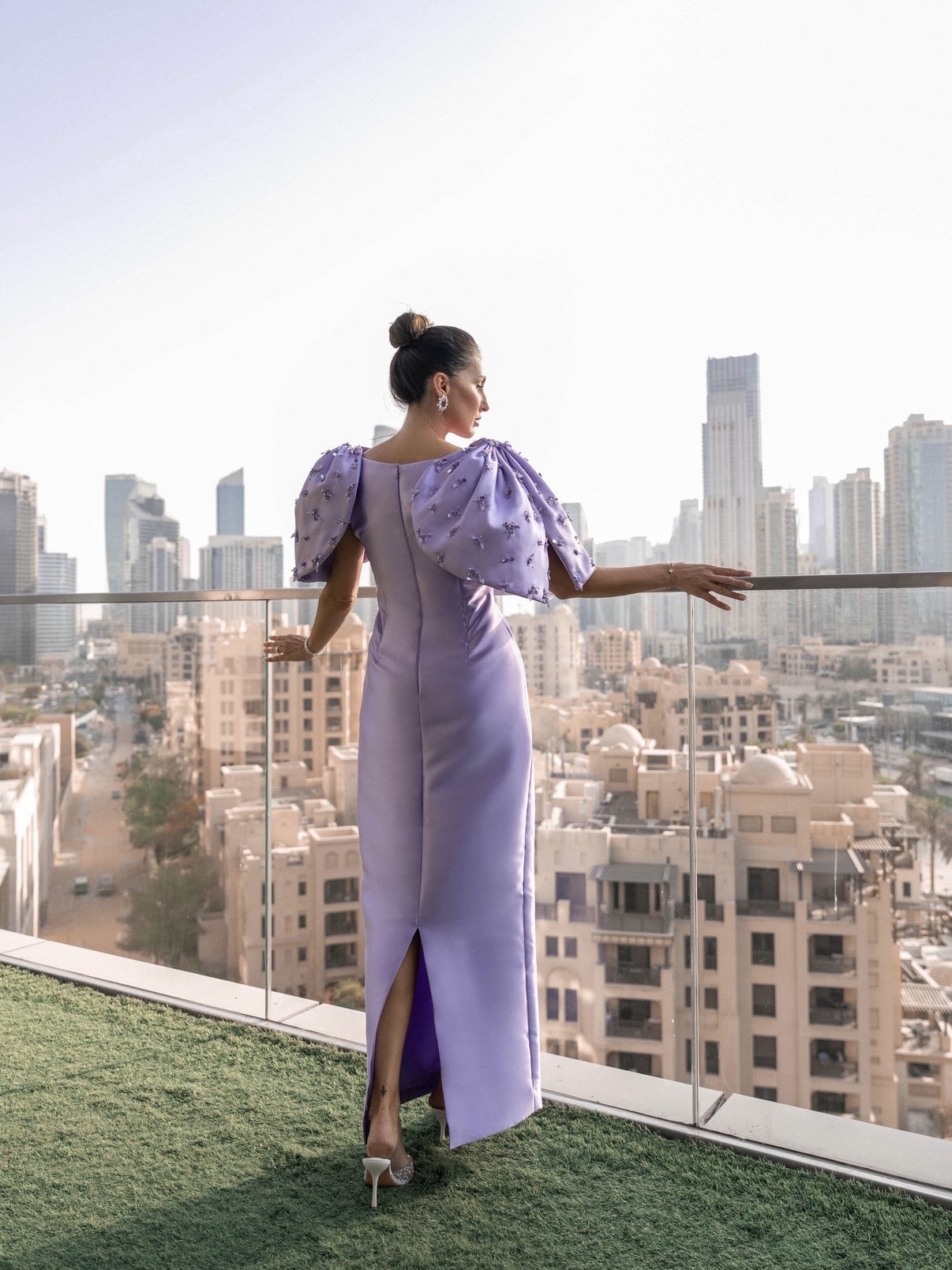 Silvas Dresses Purple Gown Dress - Image 9