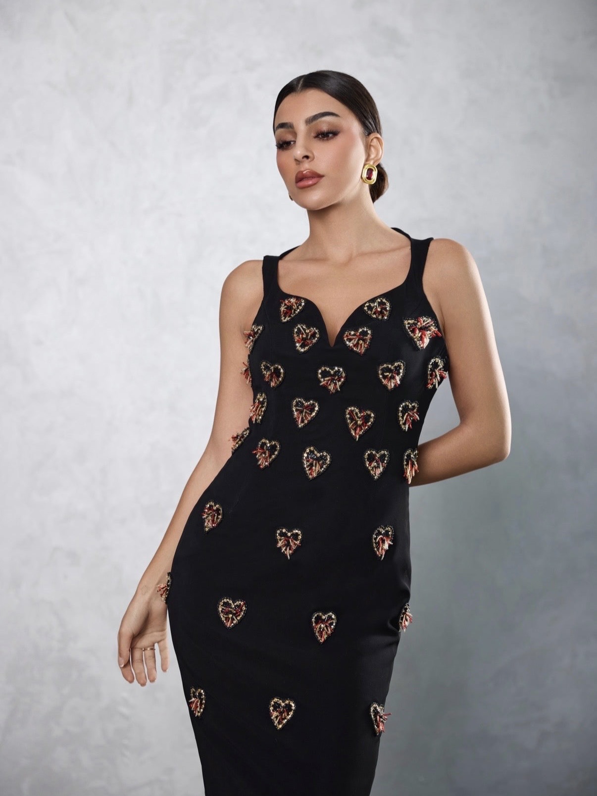 Silvas Dresses Black Gown Dress - Image 4