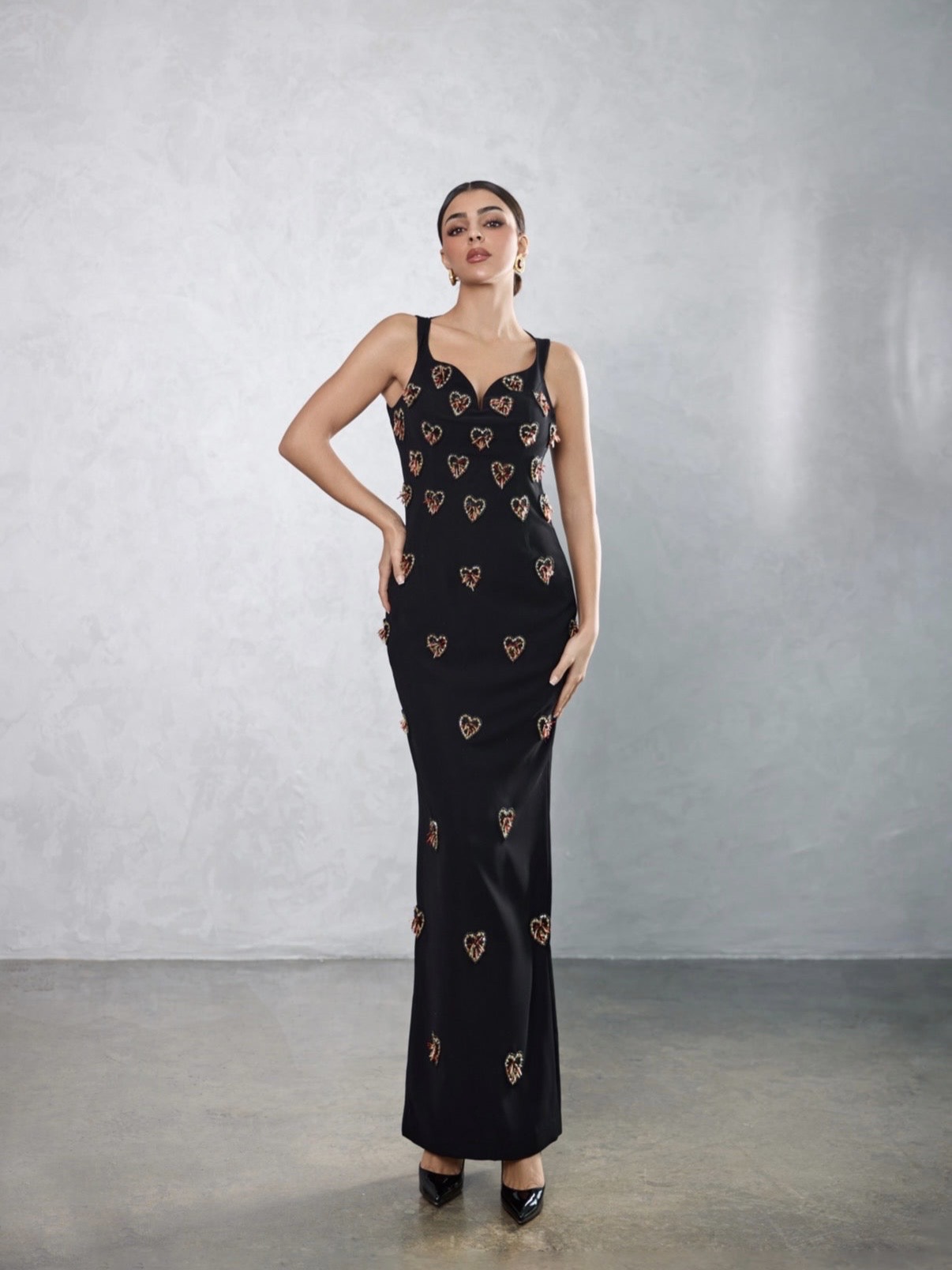 Silvas Dresses Black Gown Dress - Image 6