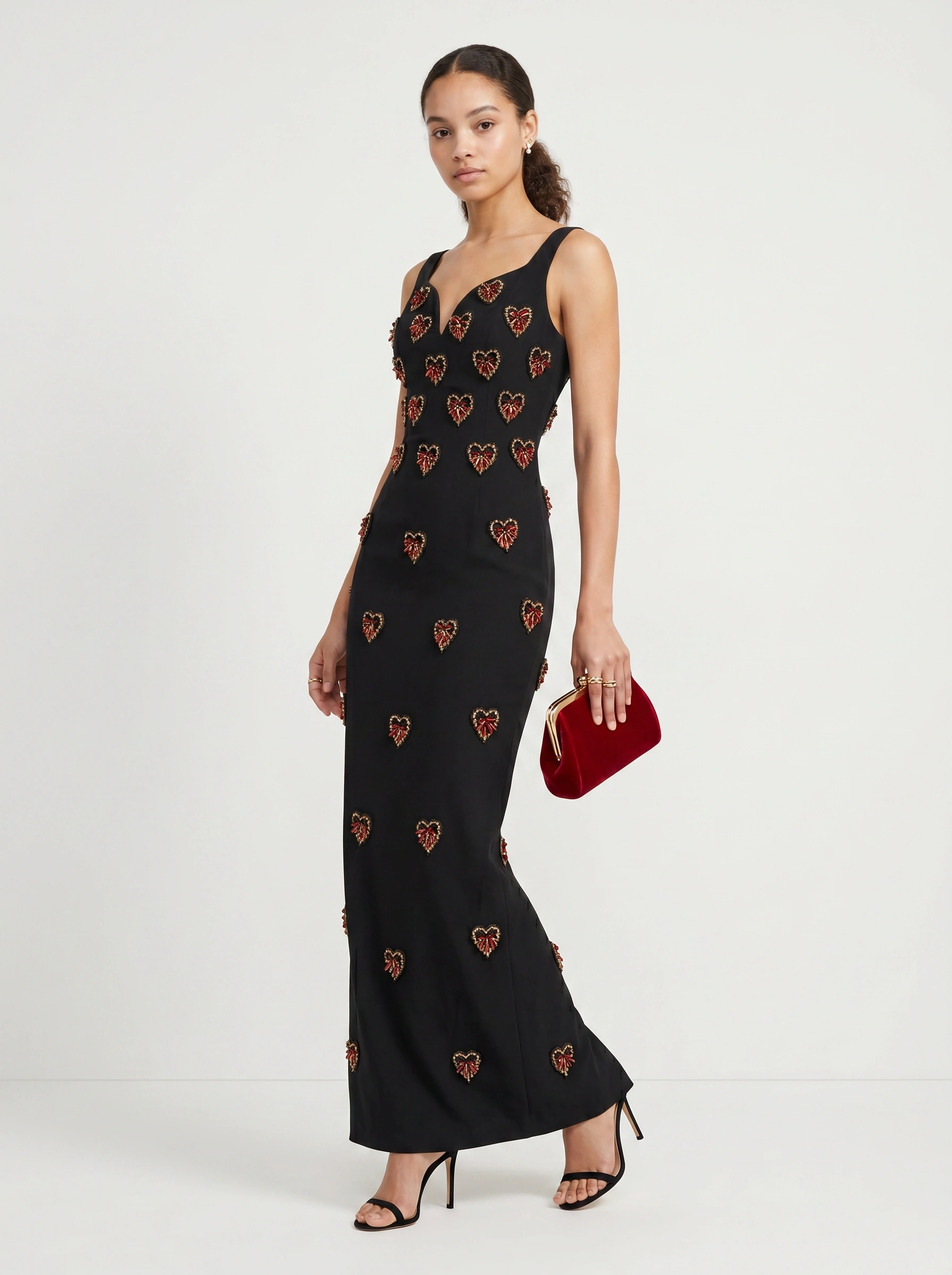 Silvas Dresses Black Gown Dress - Image 3