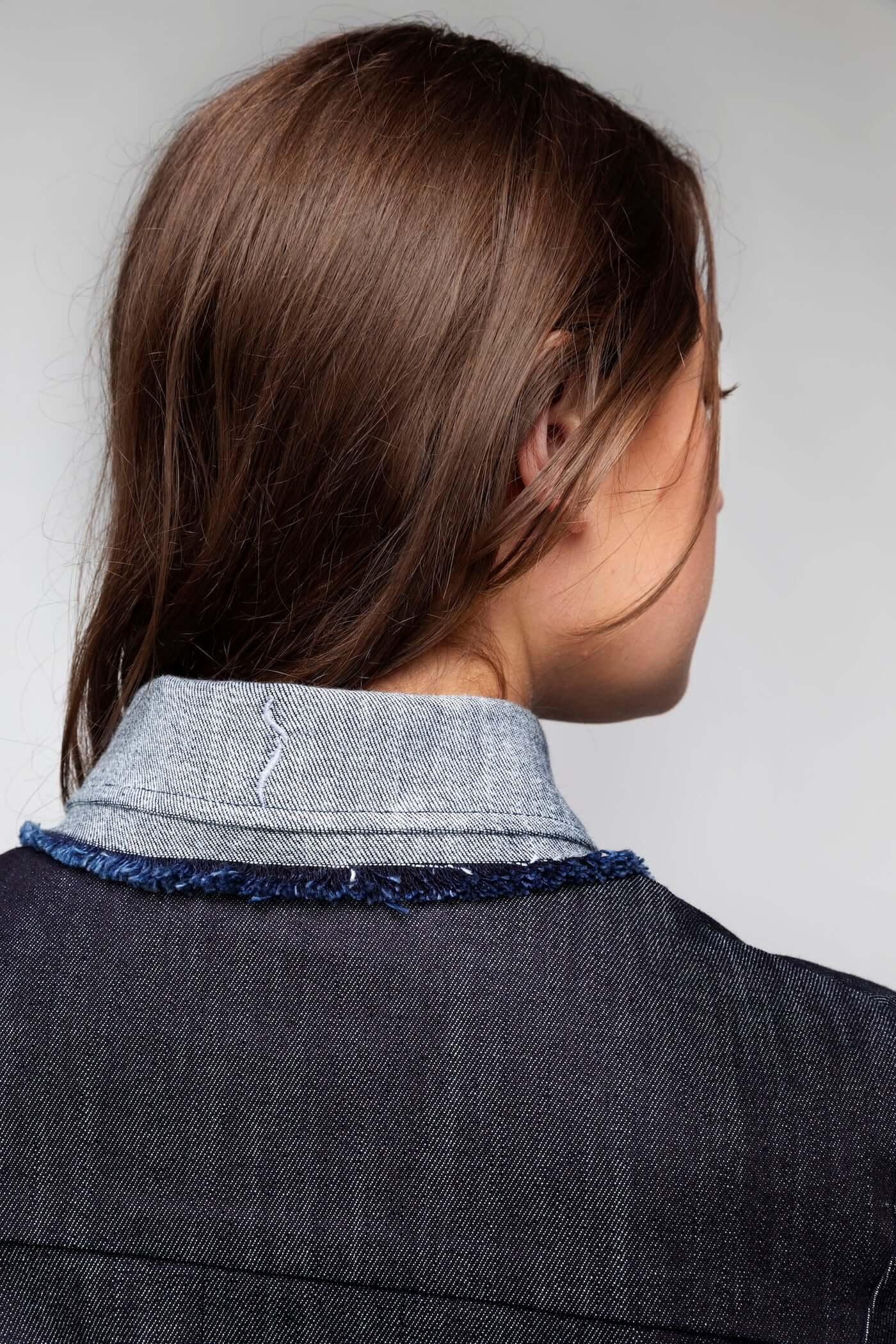 Back Bone Society Blue Denim Jacket/Blazer - Image 5