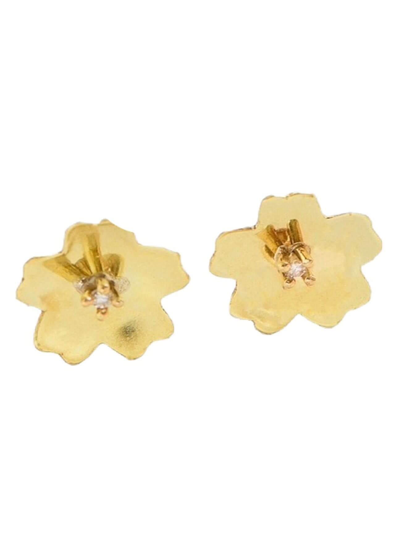 Casa Garimpo Cherry Blossom Earring With Diamond