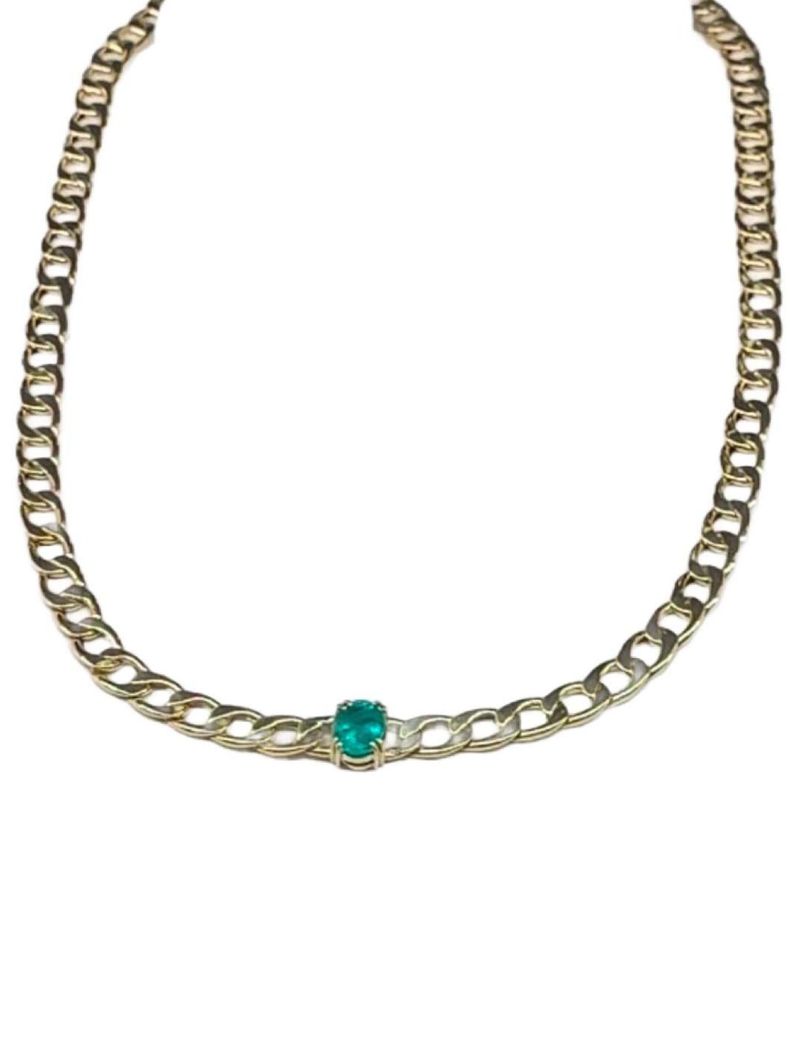 Casa Garimpo Emerald Necklace