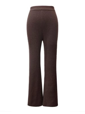DCV Cashmere Brown Flared Pants