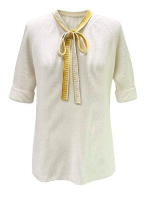 DCV Cashmere White Cashmere Hoodie/Sweatshirt/Sweater