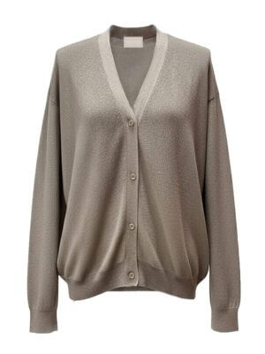 DCV Cashmere Tan/Beige Cardigans Hoodie/Sweatshirt/Sweater