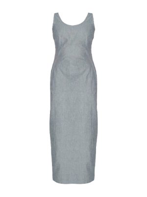 Back Bone Society Grey Casual Dress