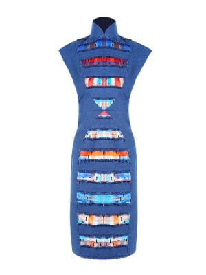 Sparkle Collection Blue Casual Dress