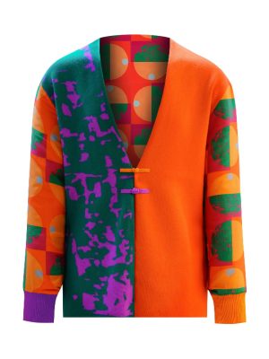 Sparkle Collection Multi-Color Casual Jacket/Blazer