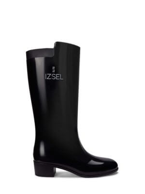 IZSEL Black Knee High Boot