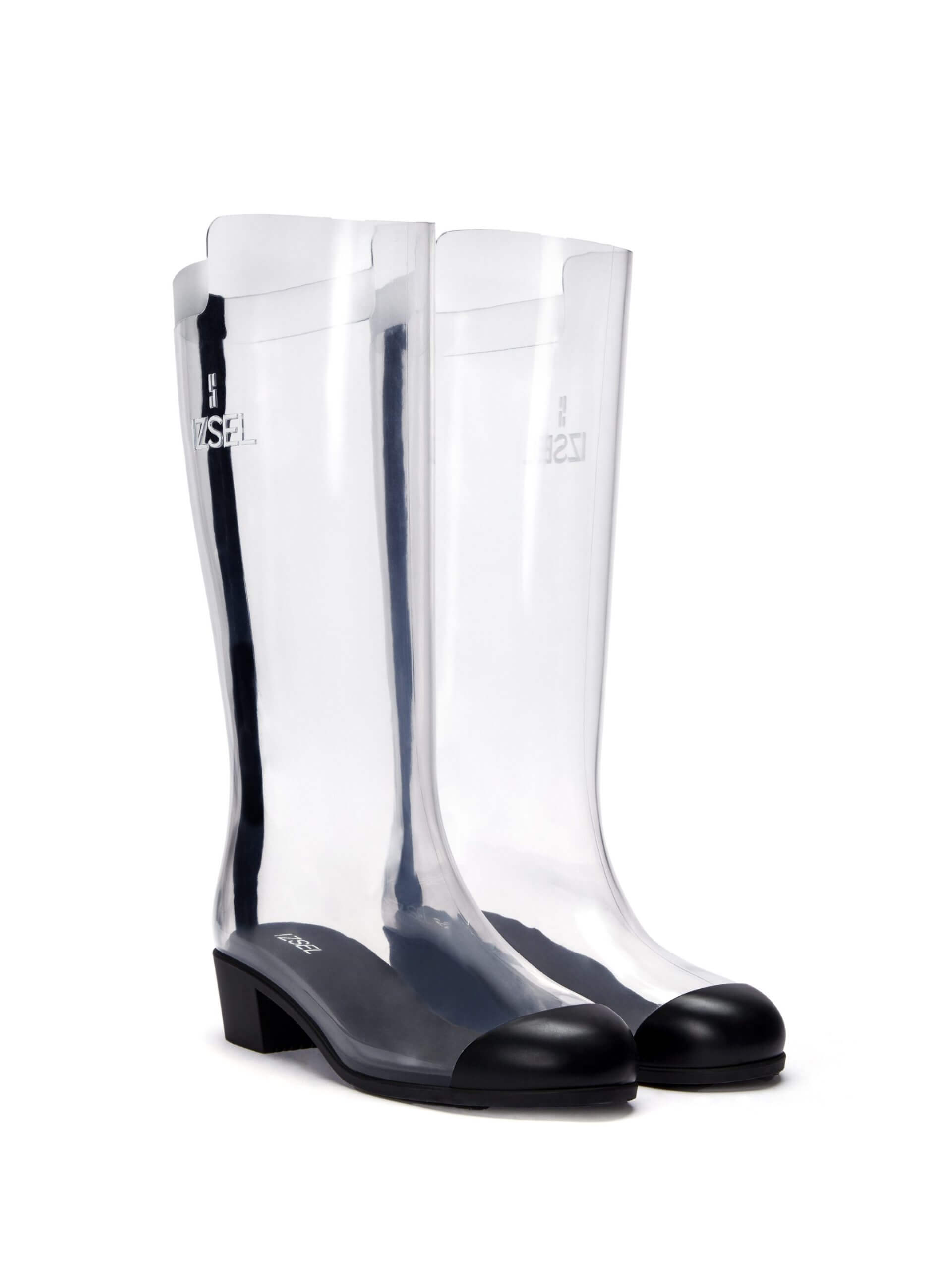 IZSEL Black Knee High Boot - Image 2