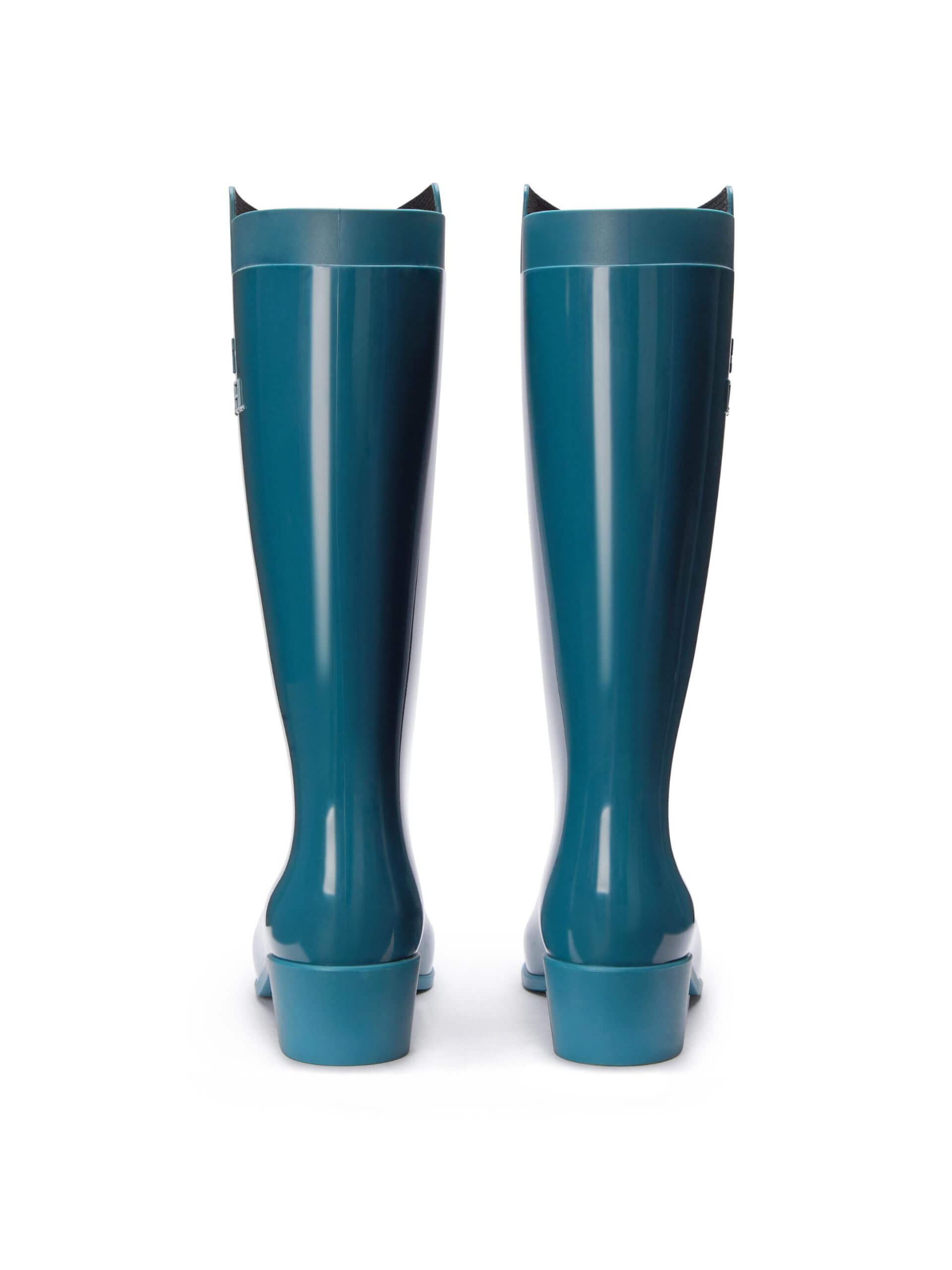 IZSEL Blue Knee High Boot - Image 2