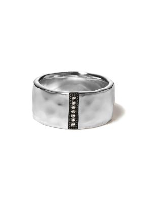 KAKERA Silver Diamond Ring
