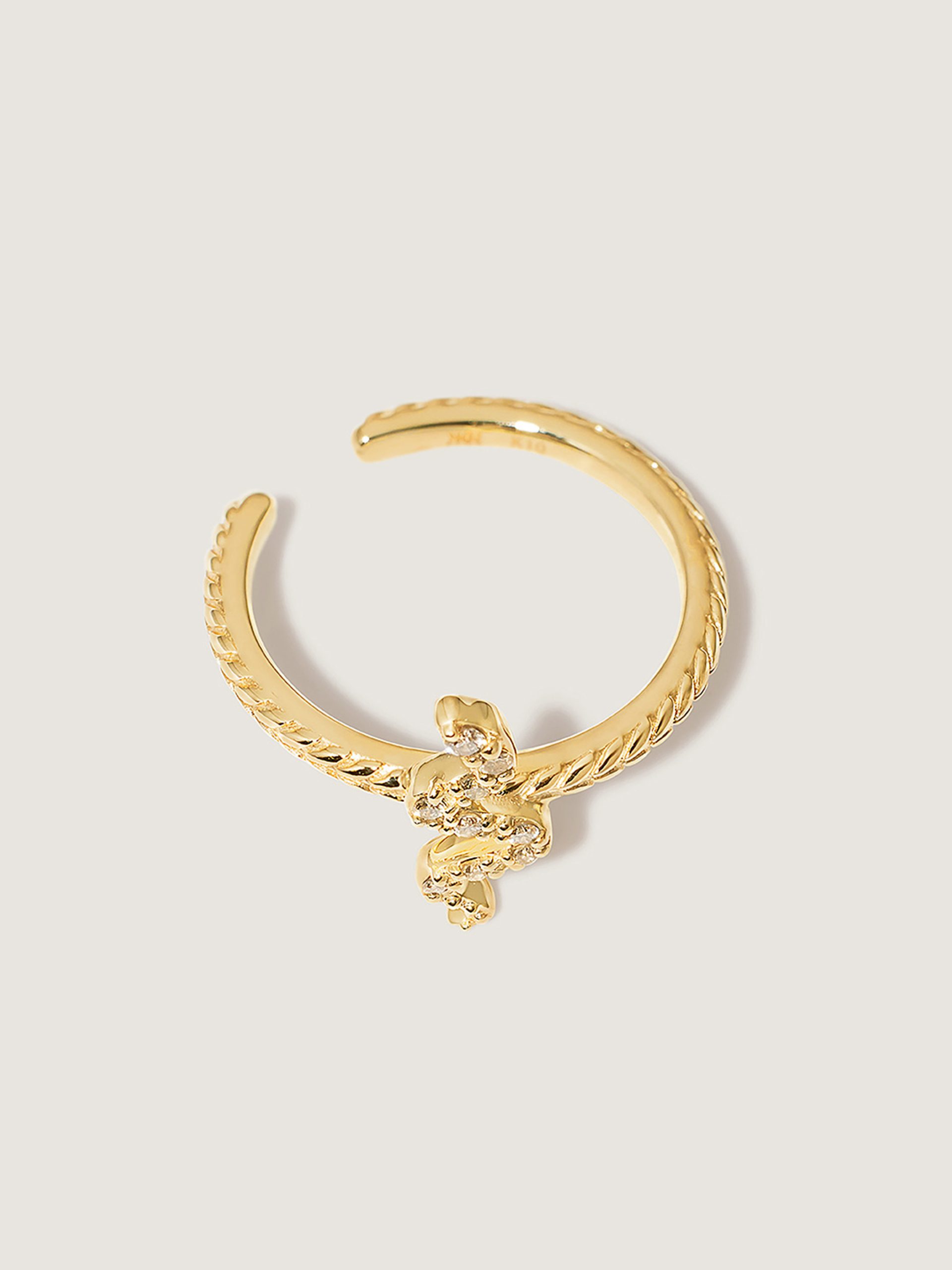 KAKERA Gold Diamond Ear Cuff - Image 2