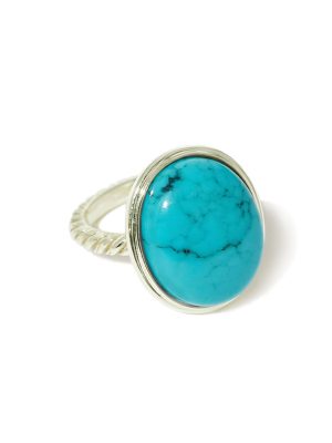 KAKERA Gold Turquoise Ear Cuff