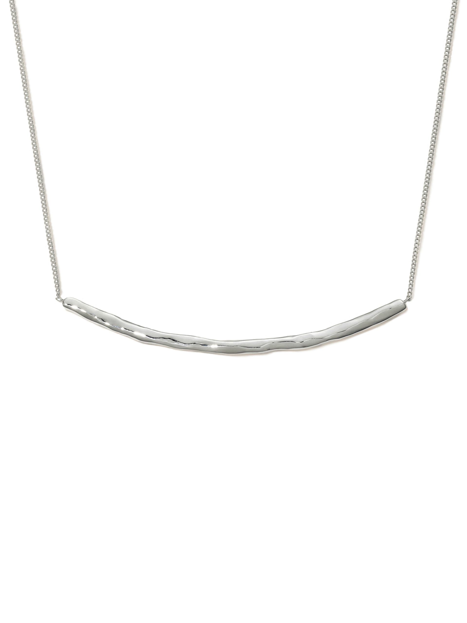 KAKERA Silver Bar Necklace