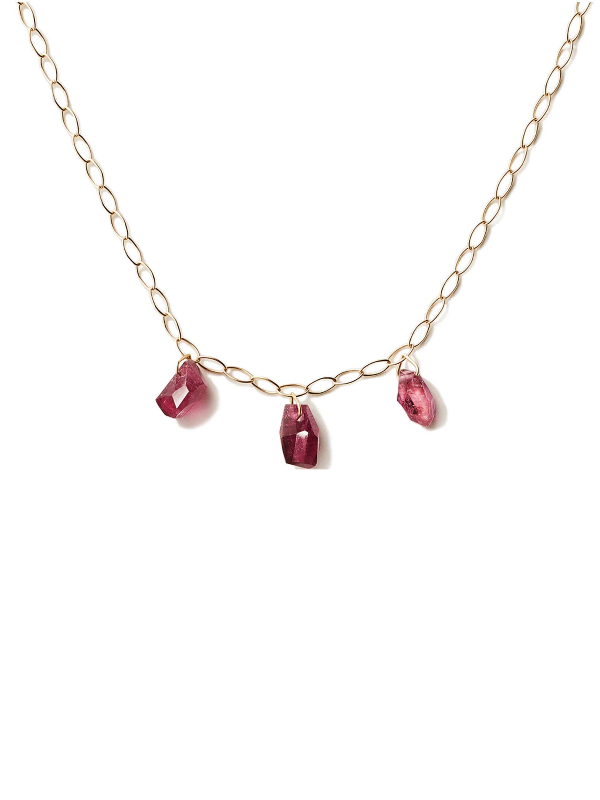 KAKERA Pink Tourmaline Necklace