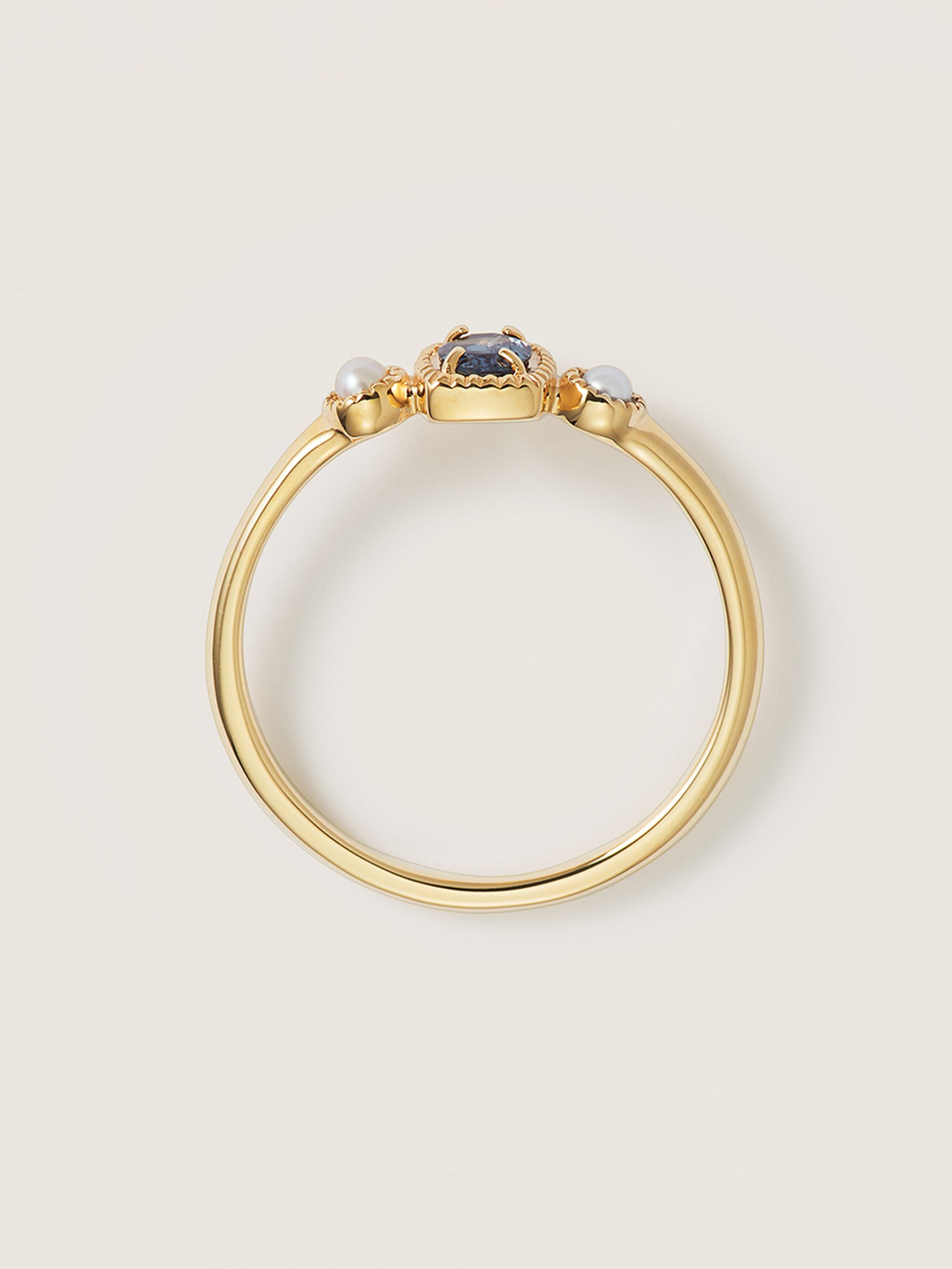 KAKERA Gold Garnet Ring - Image 2