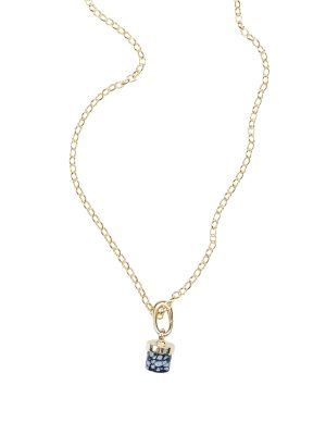 „Delicate gold ball chain necklace, 42 cm length with two additional adjustment options at 40 cm and 38 cm, featuring a snowflake obsidian charm; handcrafted from recycled 925 sterling silver with recycled 18K gold plating, symbolizing grounding, clarity, and transformation.“