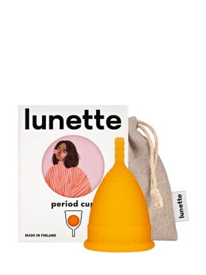 Lunette Period Cup Orange Size 2, Reuse For 10 Years