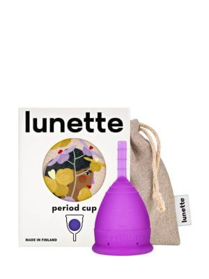 Lunette Period Cup Violet Size 1, Reuse For 10 Years