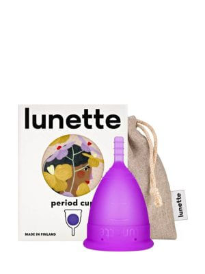 Lunette Period Cup Violet Size 2, Reuse For 10 Years