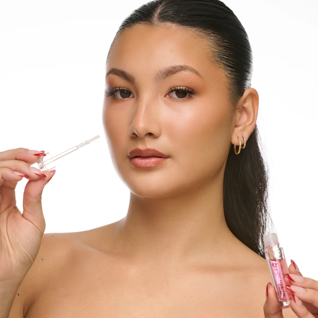 Maison Jacynthe Lip Oil Moisturizing High Shine Lip Makeup - Image 2