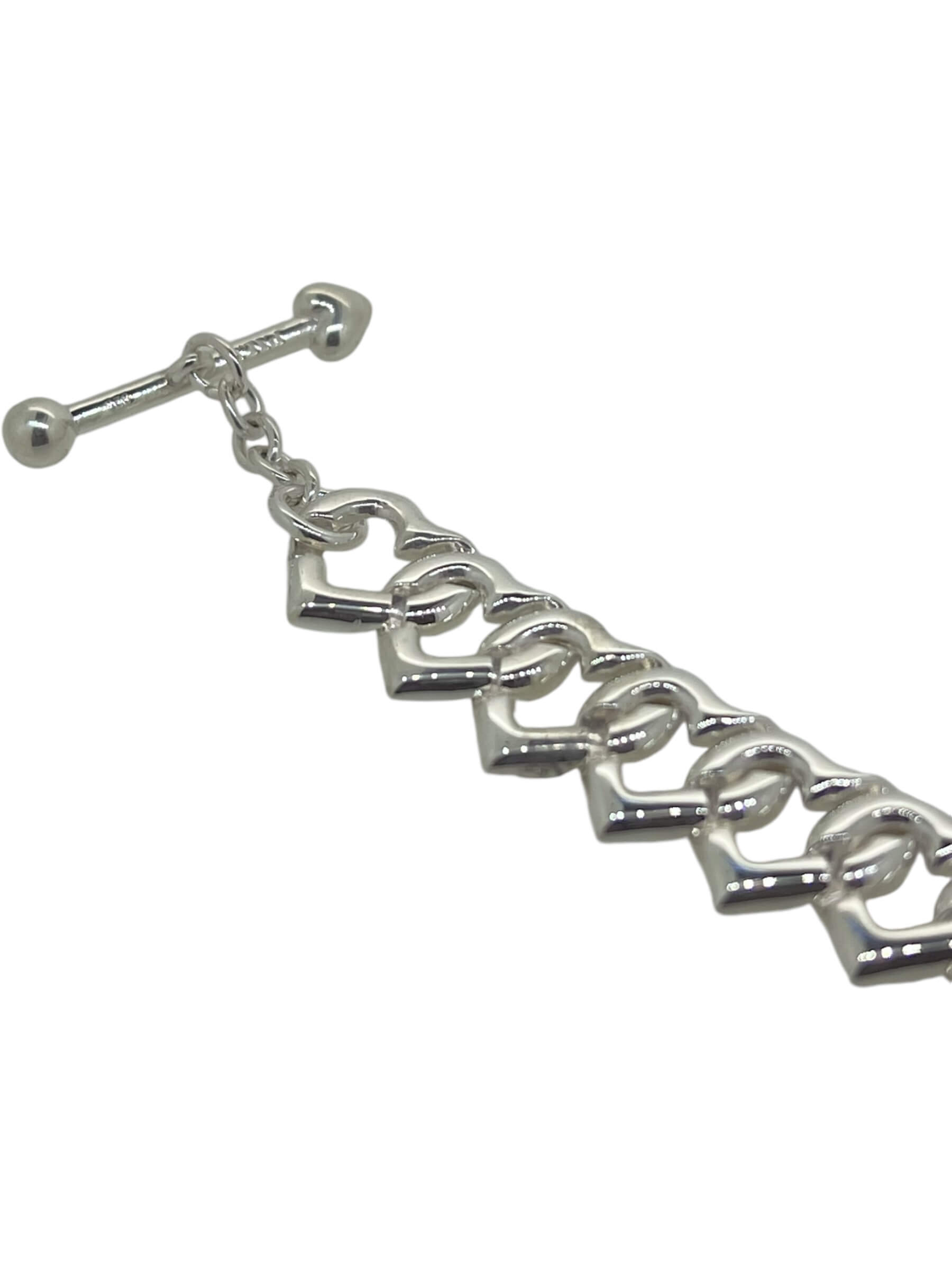 PALA Silver Heart Bracelet - Image 7