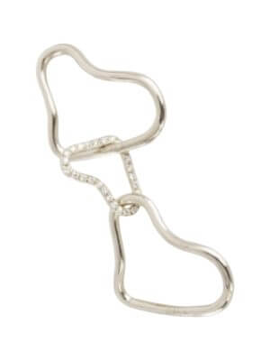 PALA Silver Diamond Rolling Ring