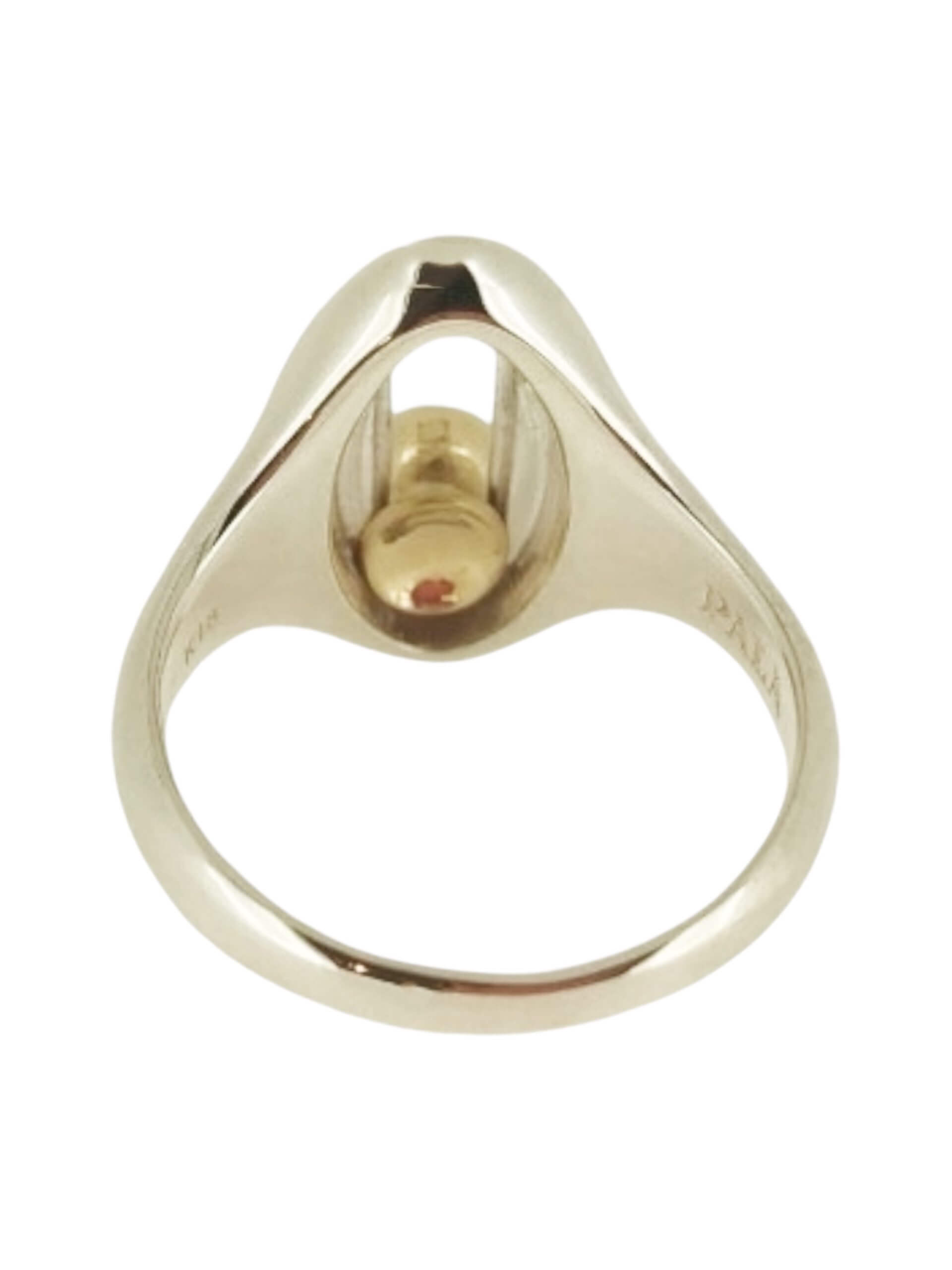 PALA Silver Heart Signet Ring - Image 5