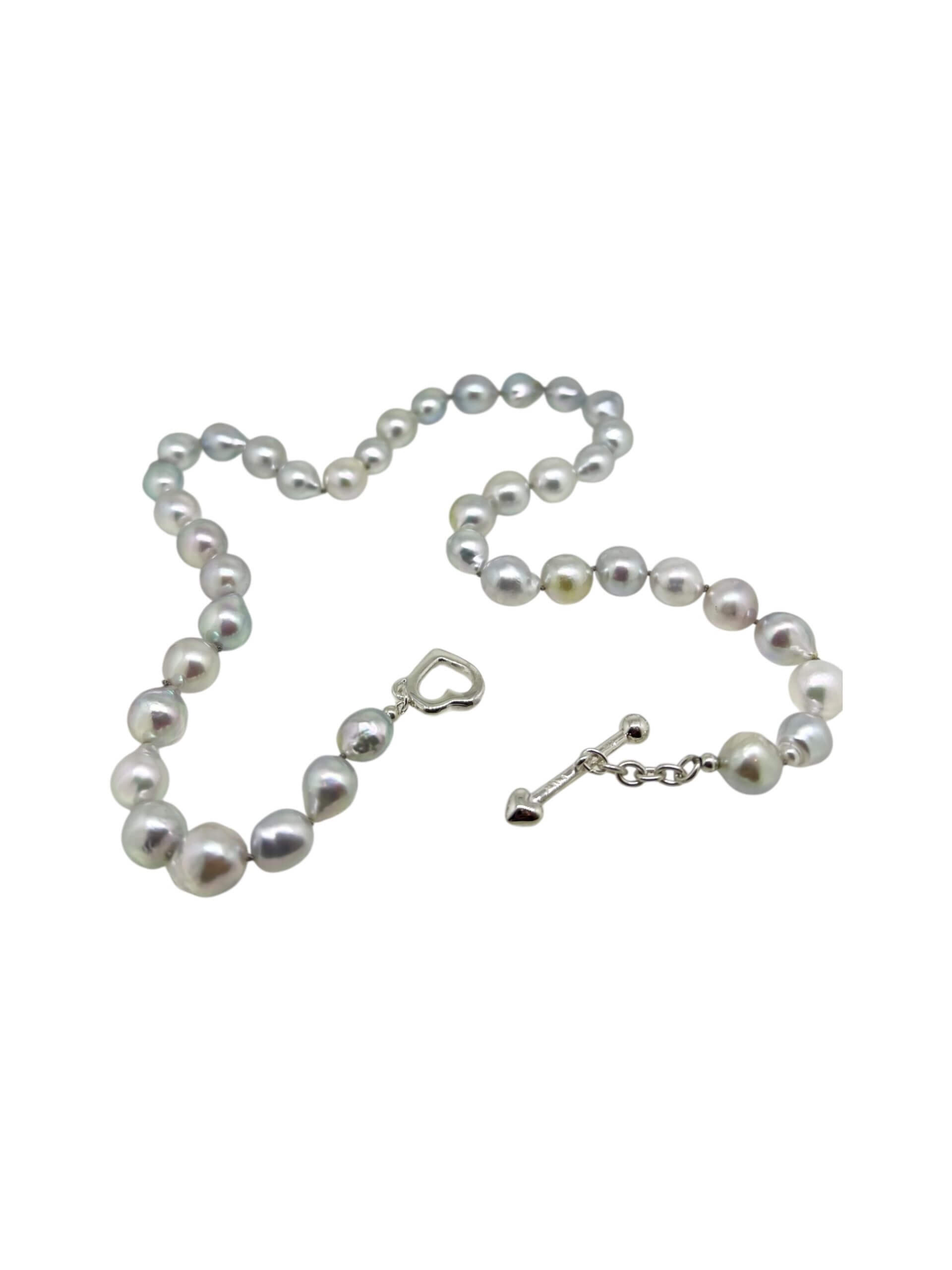 PALA Silver Pear Necklace - Image 2