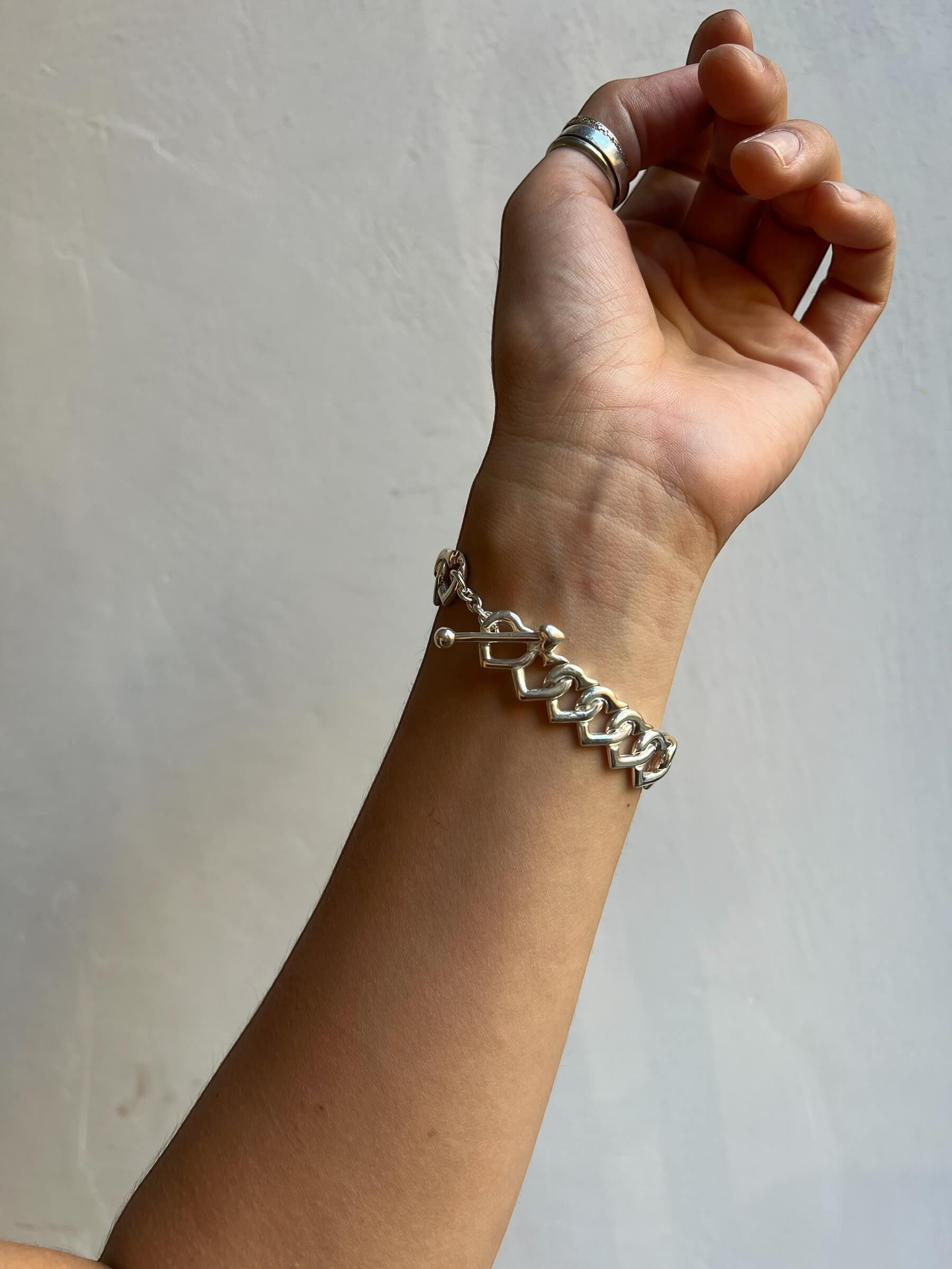 PALA Silver Heart Bracelet - Image 5