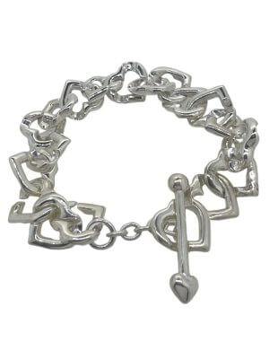 PALA Silver Heart Bracelet