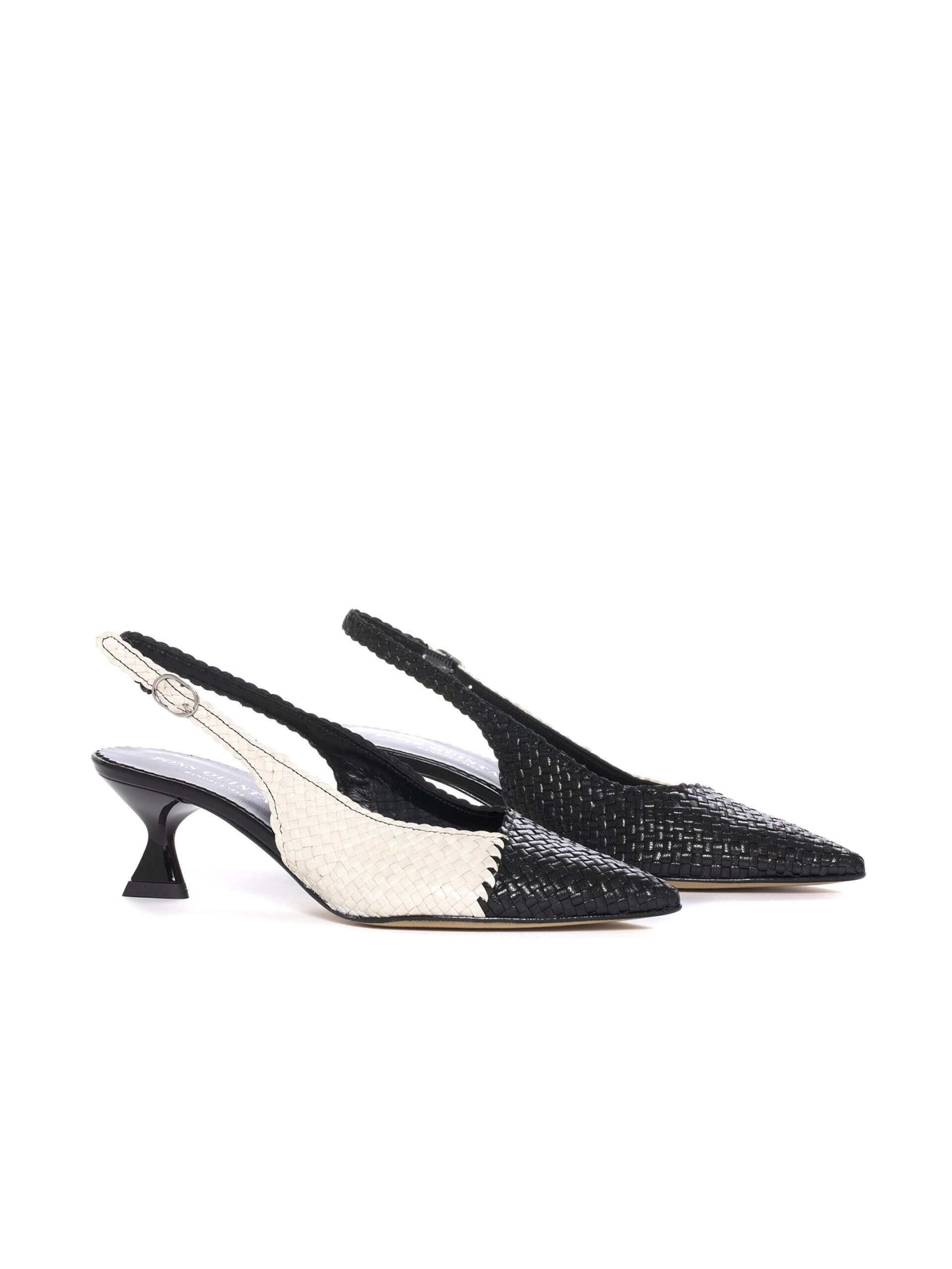 PONS QUINTANA Multi-Color Mid Heel Pump - Image 3