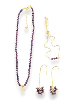 Perry Bijoux Garnet Essence Set