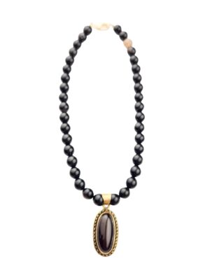 Perry Bijoux Black Onyx Necklace