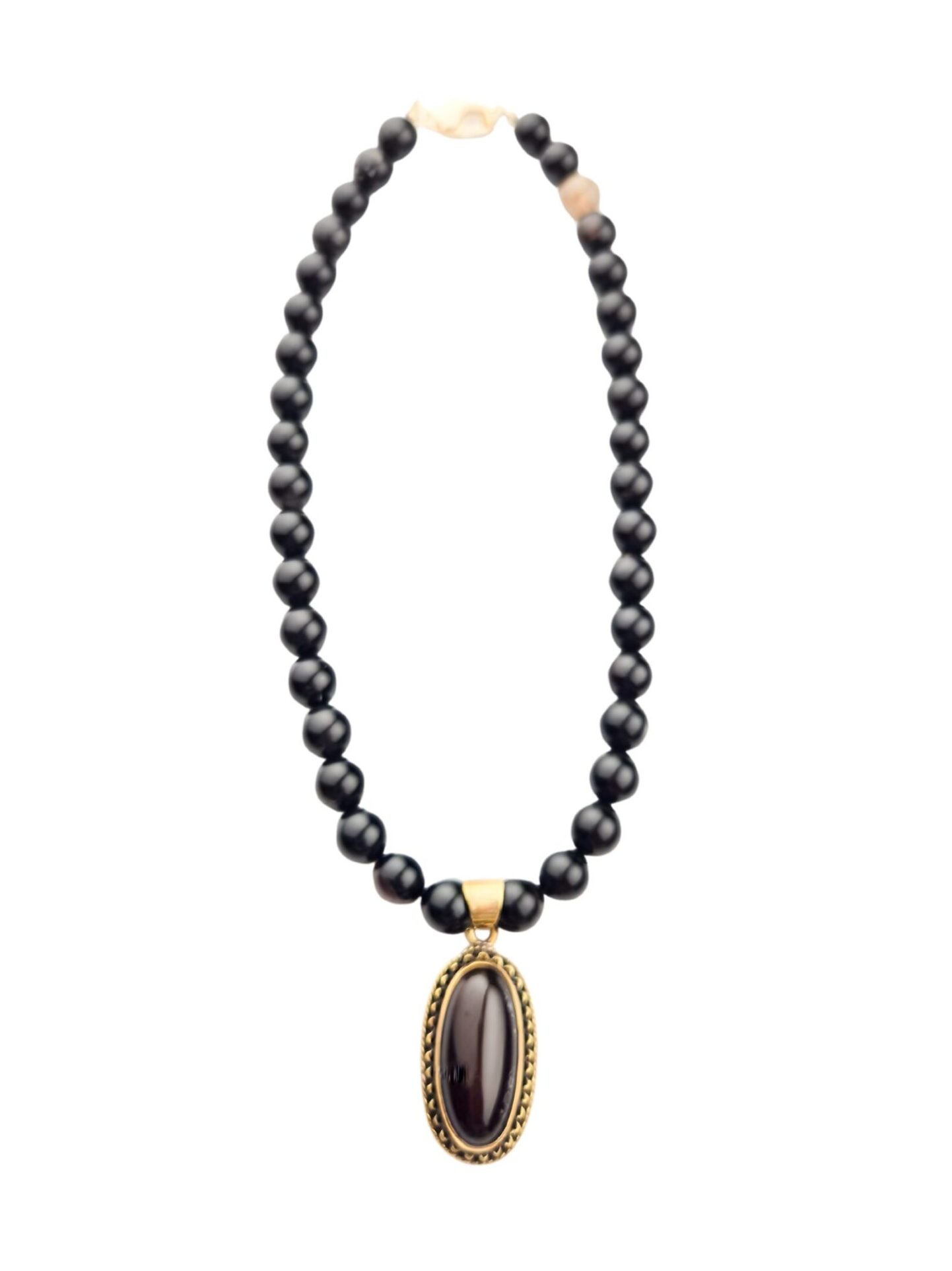 Perry Bijoux Black Onyx Necklace