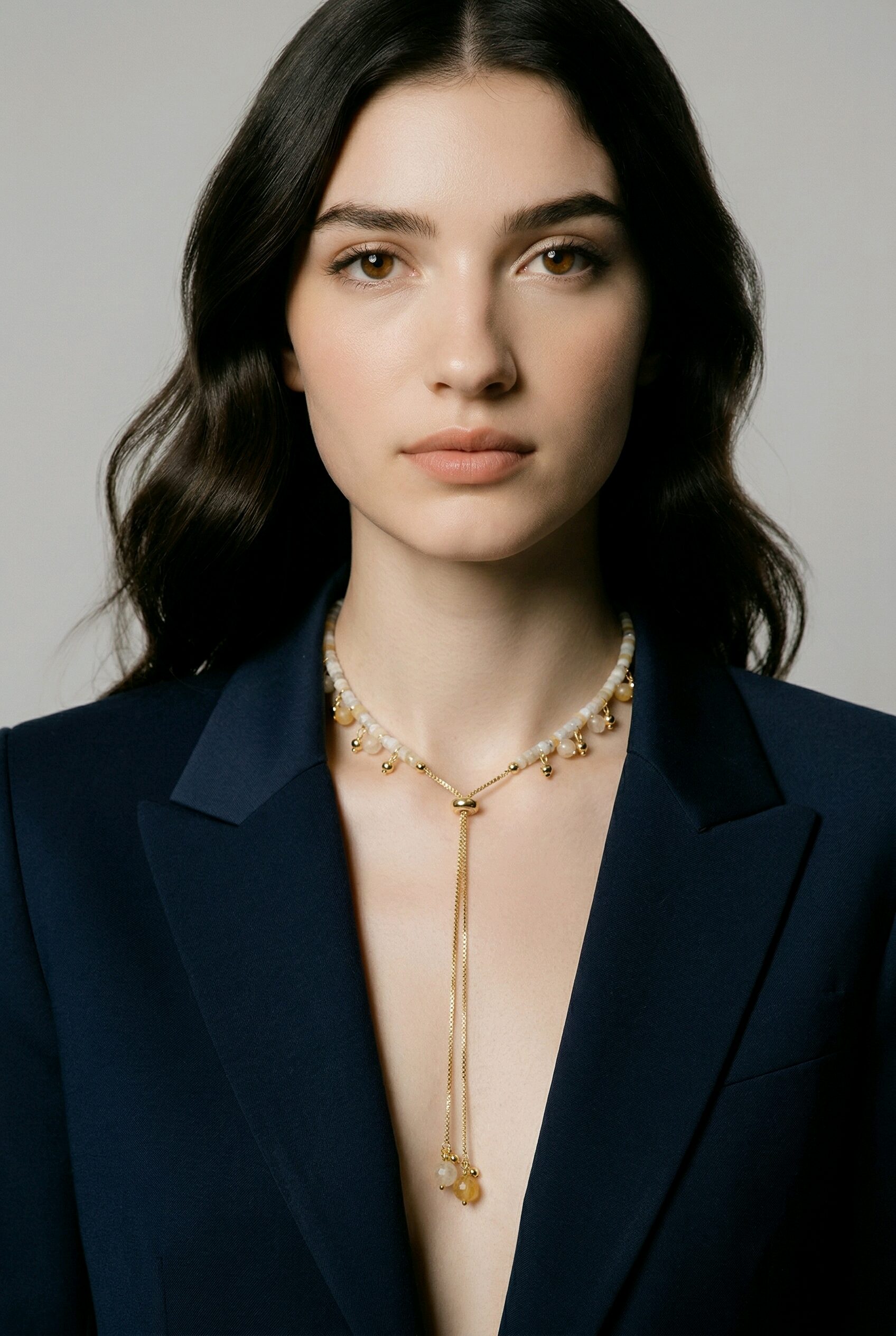 Perry Bijoux Sunstone Boho Necklace - Image 2