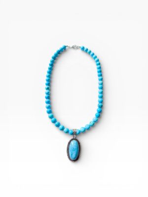 Perry Bijoux Turquoise Pendant Necklace