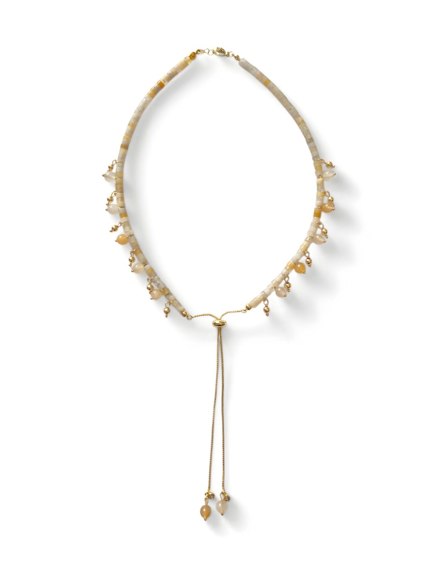 Perry Bijoux Sunstone Boho Necklace