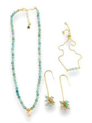 Perry Bijoux Blue Amazonite Essence Set