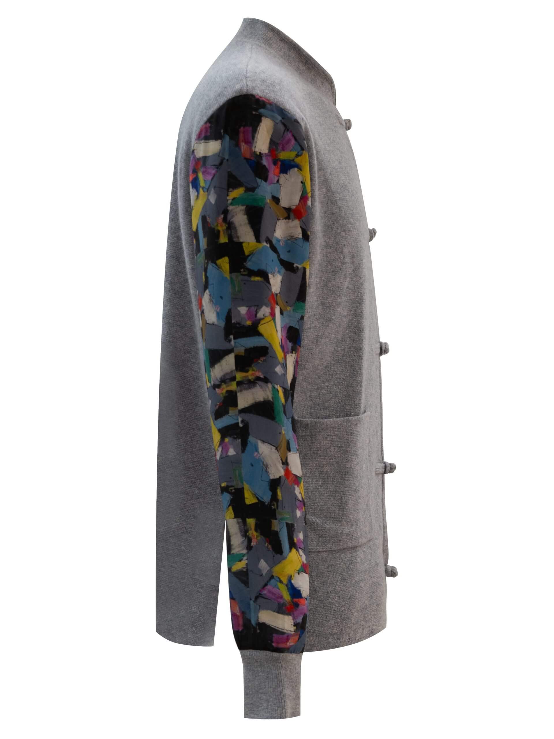 Sparkle Collection Grey Casual Jacket/Blazer - Image 7