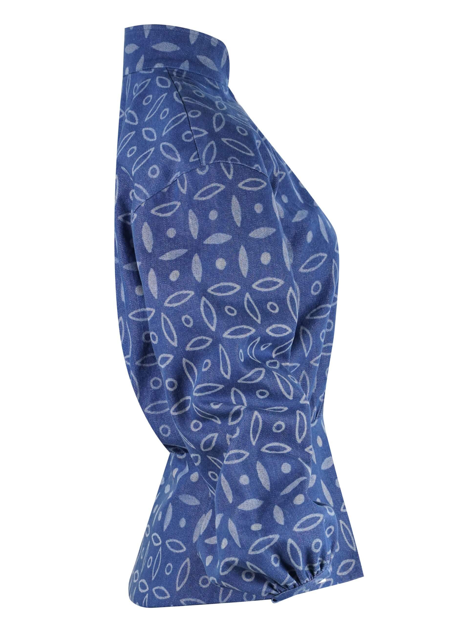 Sparkle Collection Blue Biker Jacket Jacket/Blazer - Image 4