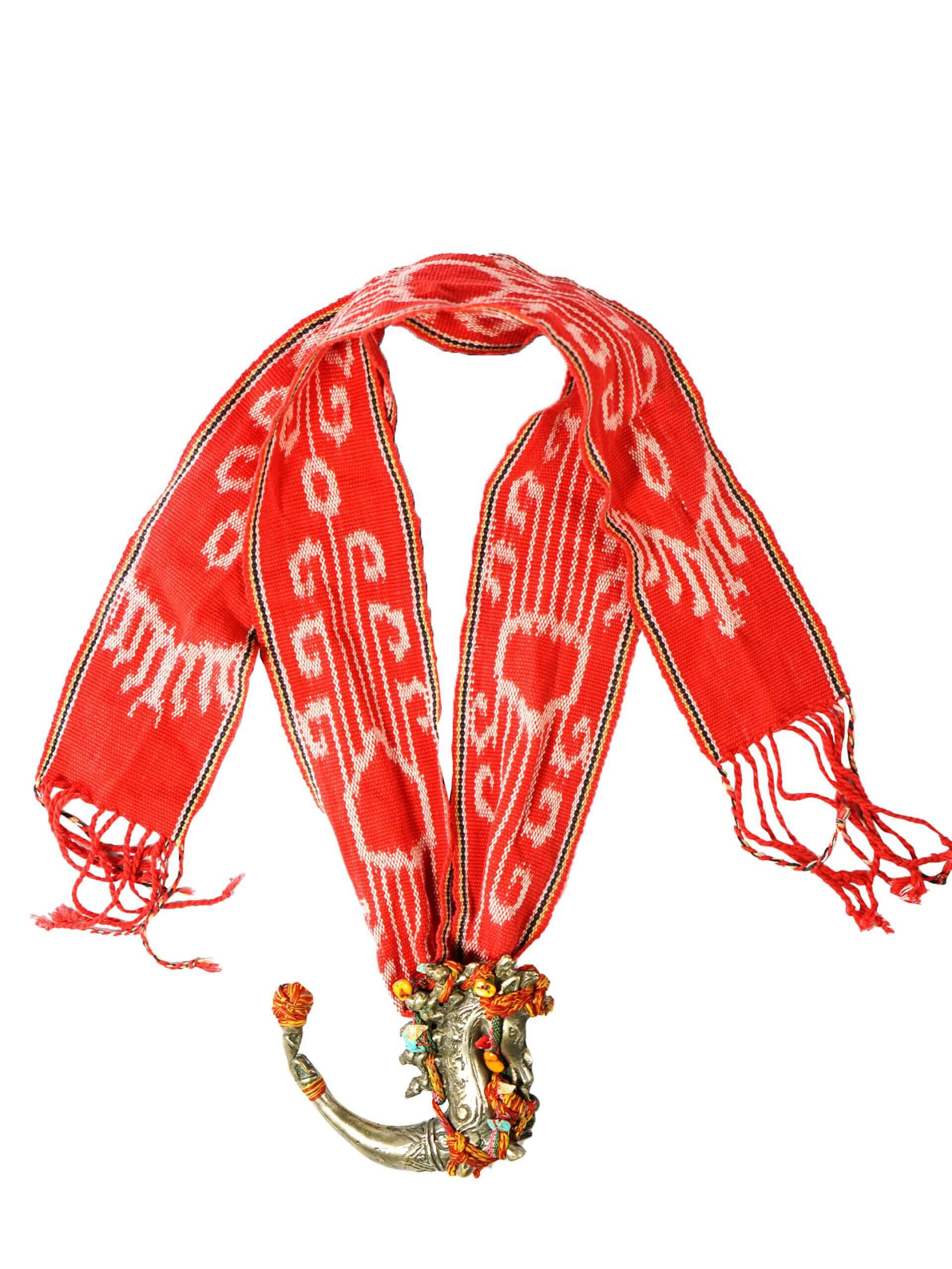 terima kasih kemBali Kalimantan scarf necklace/belt - Image 2